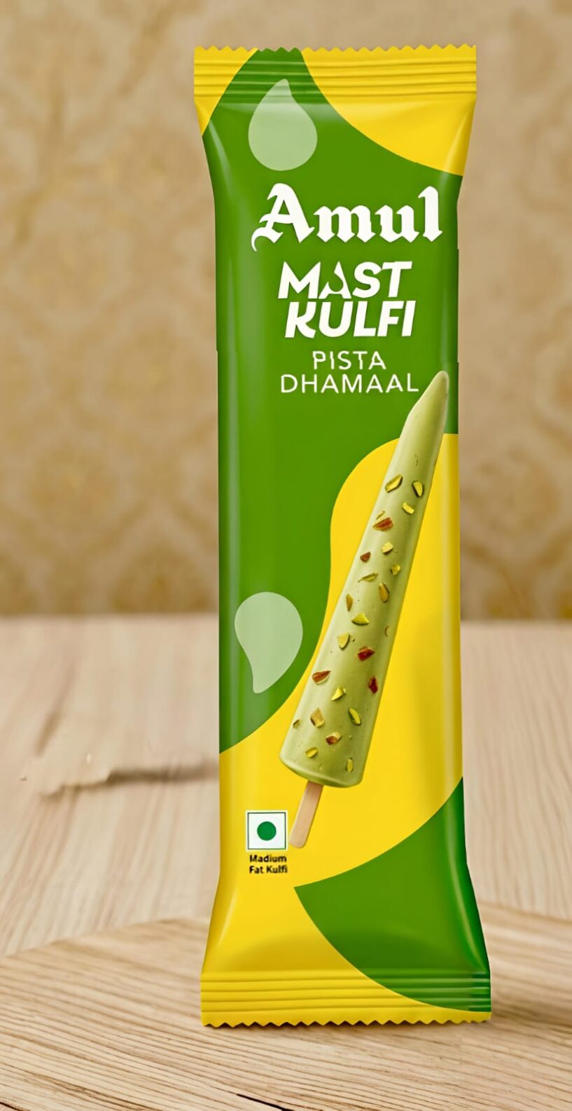 Amul IC Mast Kulfi Pista Dhamal